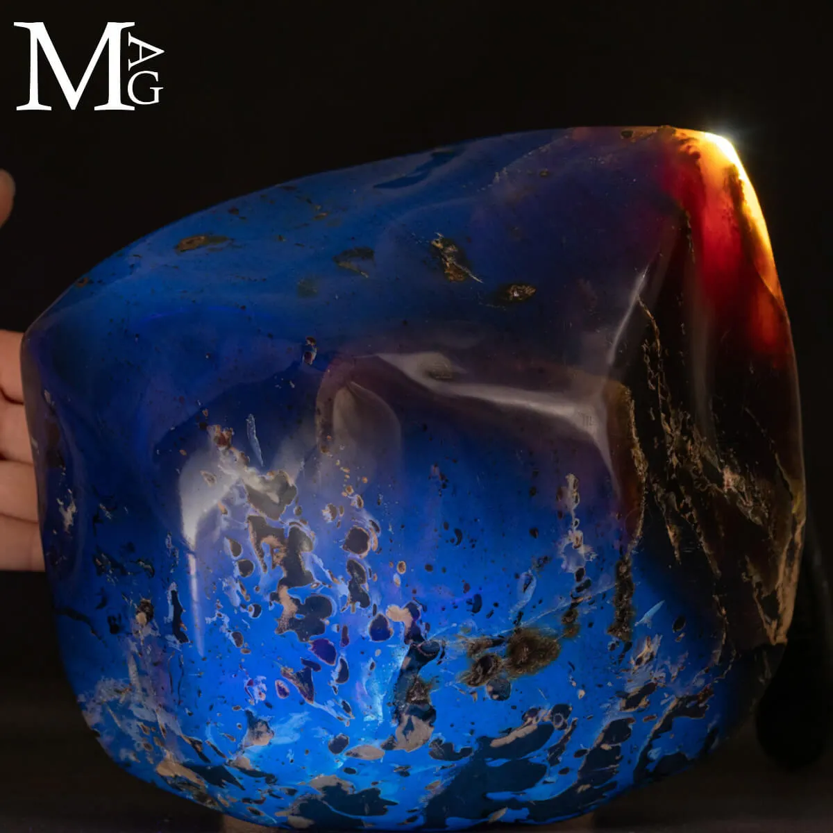Grande Campione Ambra Fossile di Sumatra.
