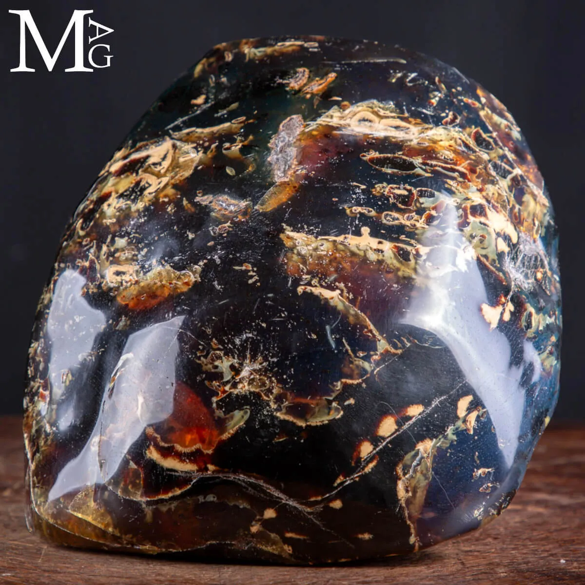 Grande Campione Ambra Fossile di Sumatra.