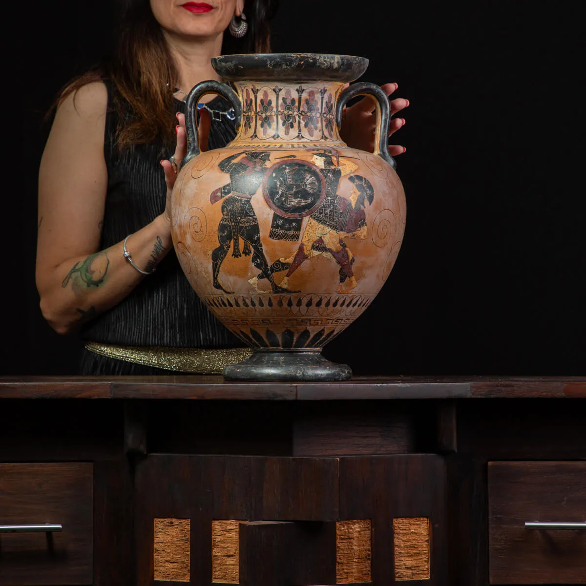 Anfora Greca a Figure Nere – Eracle
