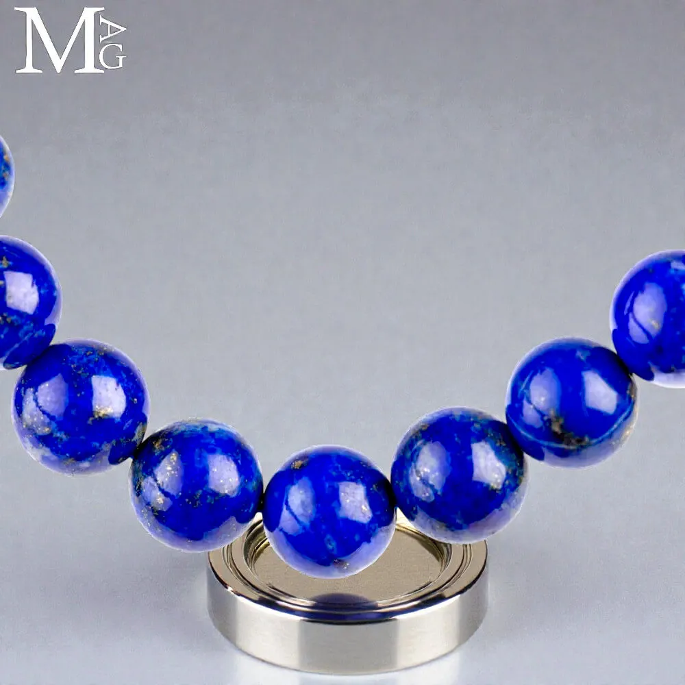 Bracciale in Lapislazzuli – 20 Sfere da 10 mm