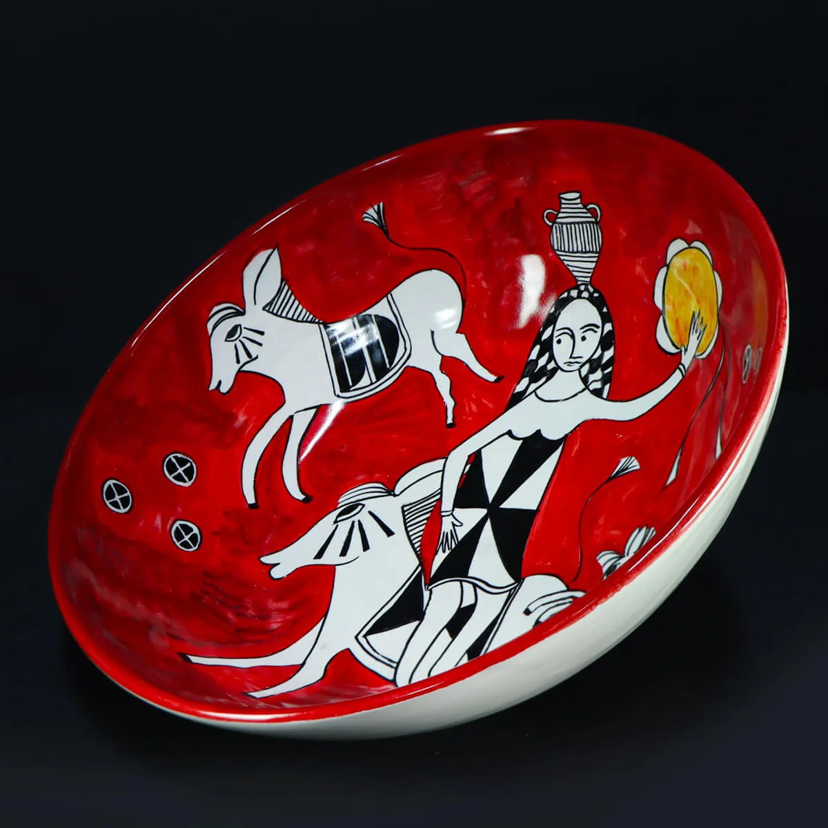 Vassoio Ceramica