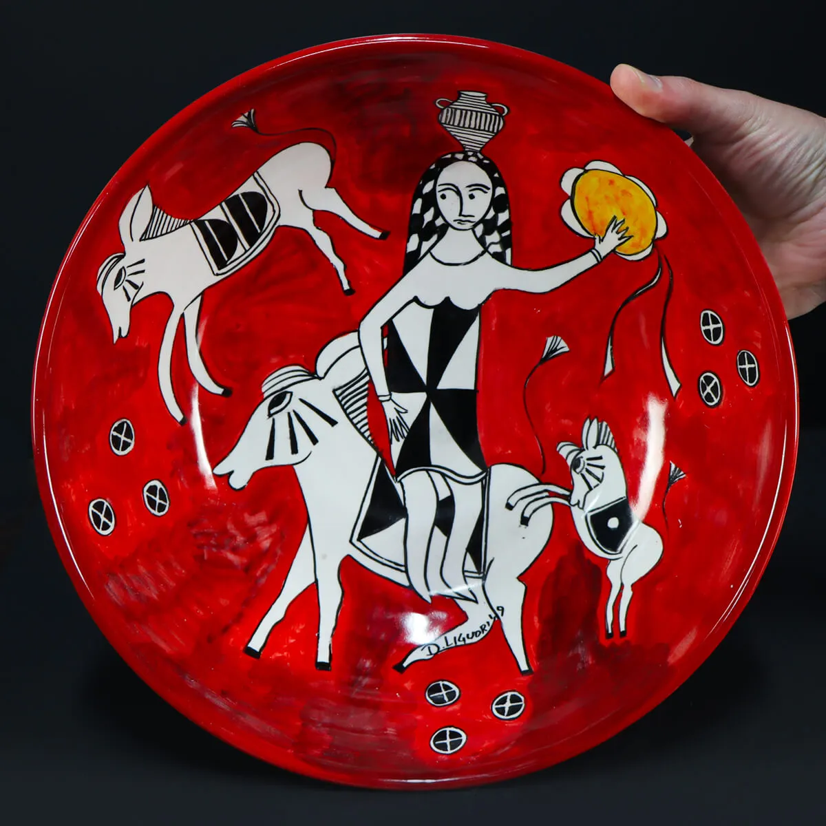 Vassoio Ceramica