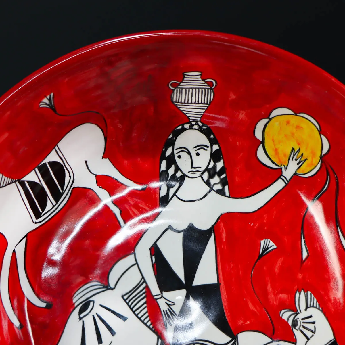 Vassoio Ceramica