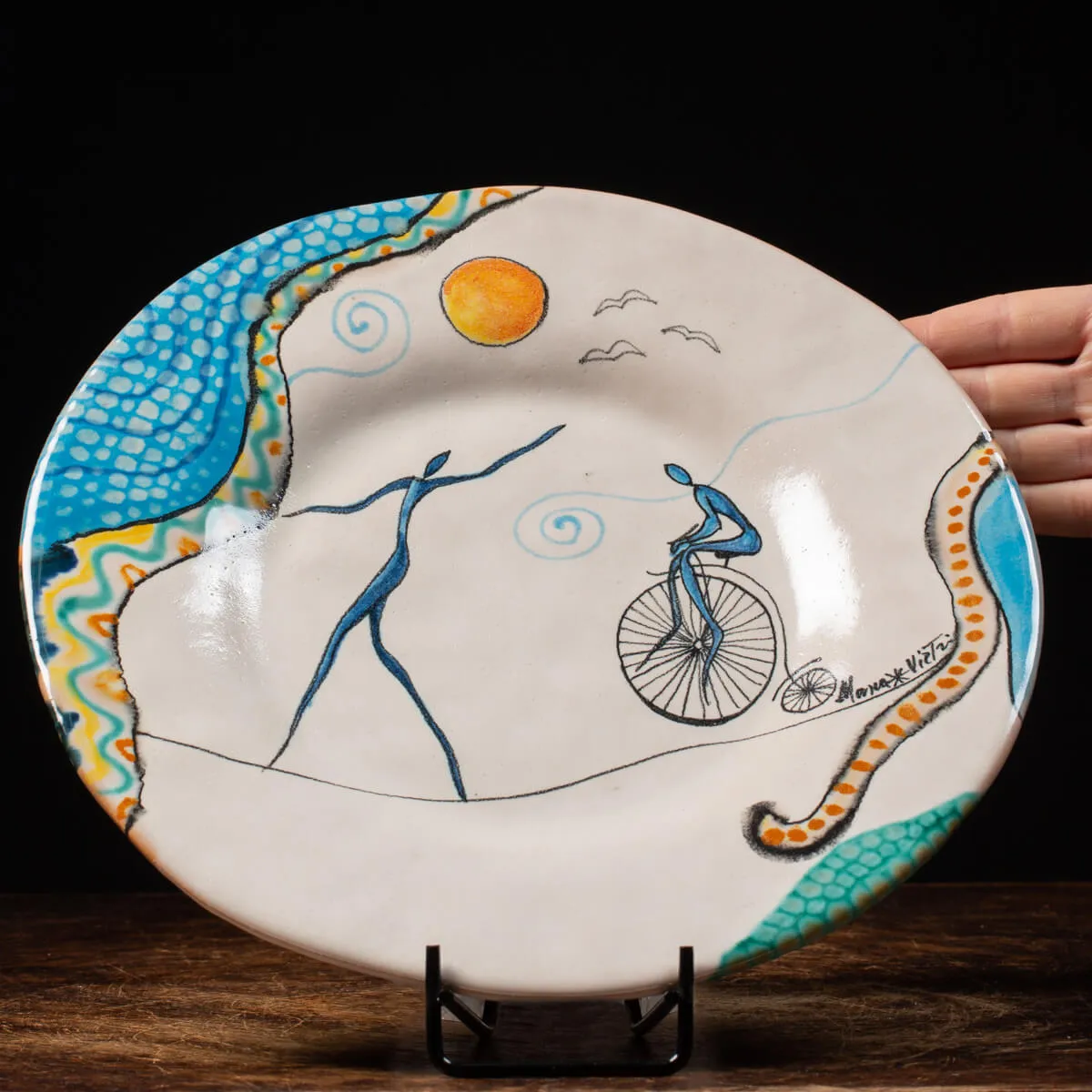 Vassoio Ceramica