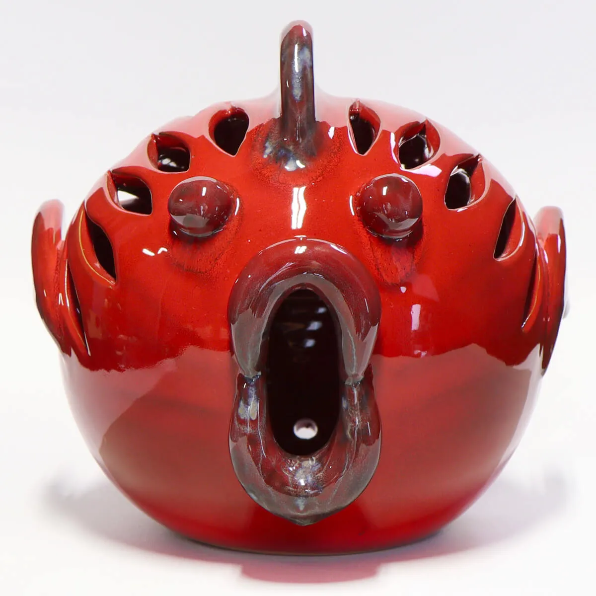 Scultura Pesce in Ceramica