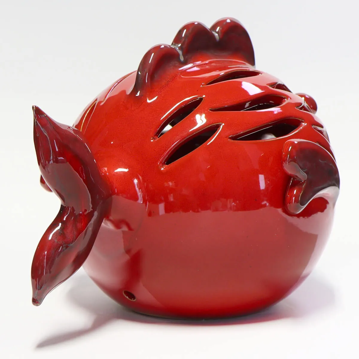 Scultura Pesce in Ceramica