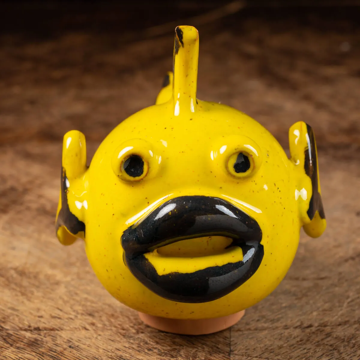 Scultura Pesce in Ceramica