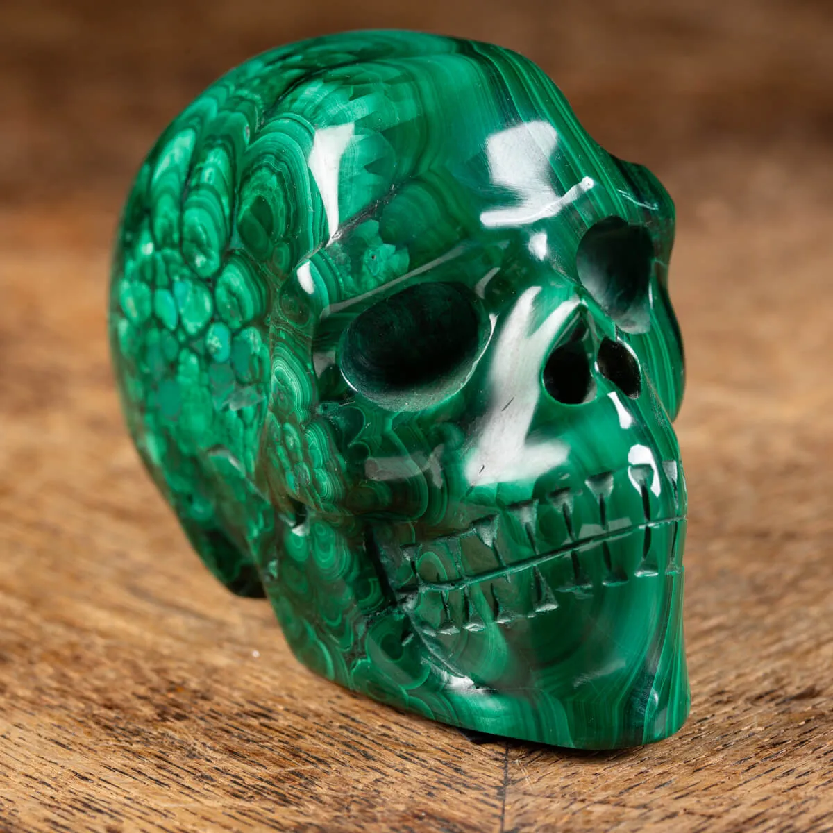 Teschio - Malachite