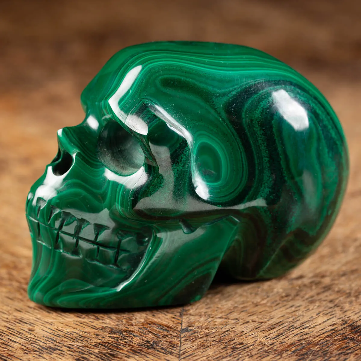 Teschio - Malachite