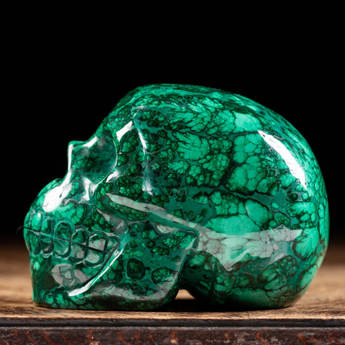 Teschio - Malachite