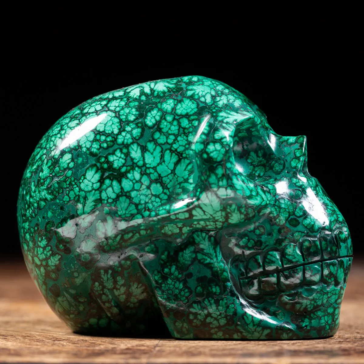 Teschio - Malachite