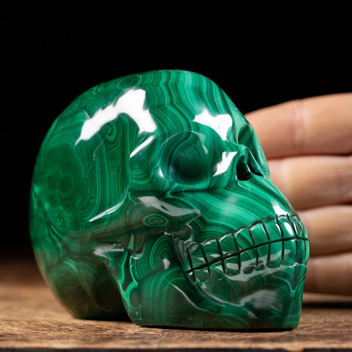 Teschio - Malachite