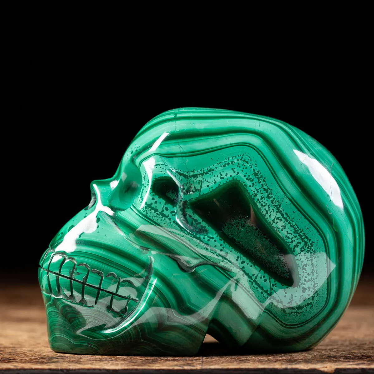 Teschio - Malachite