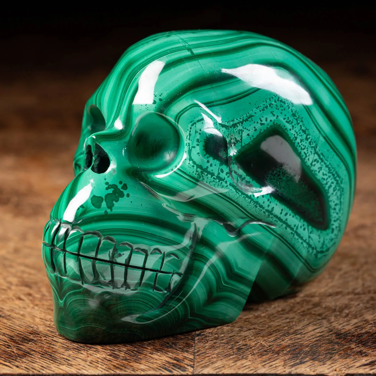 Teschio - Malachite
