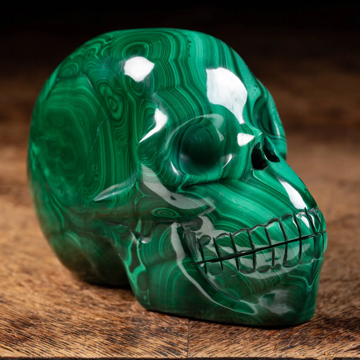 Teschio - Malachite