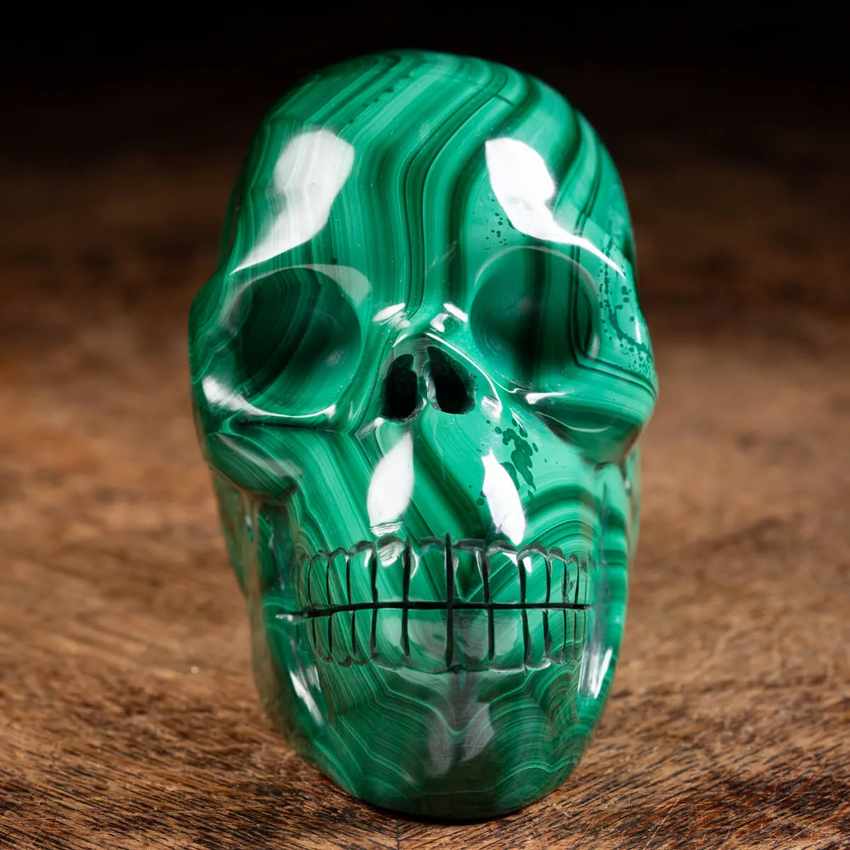 Teschio - Malachite