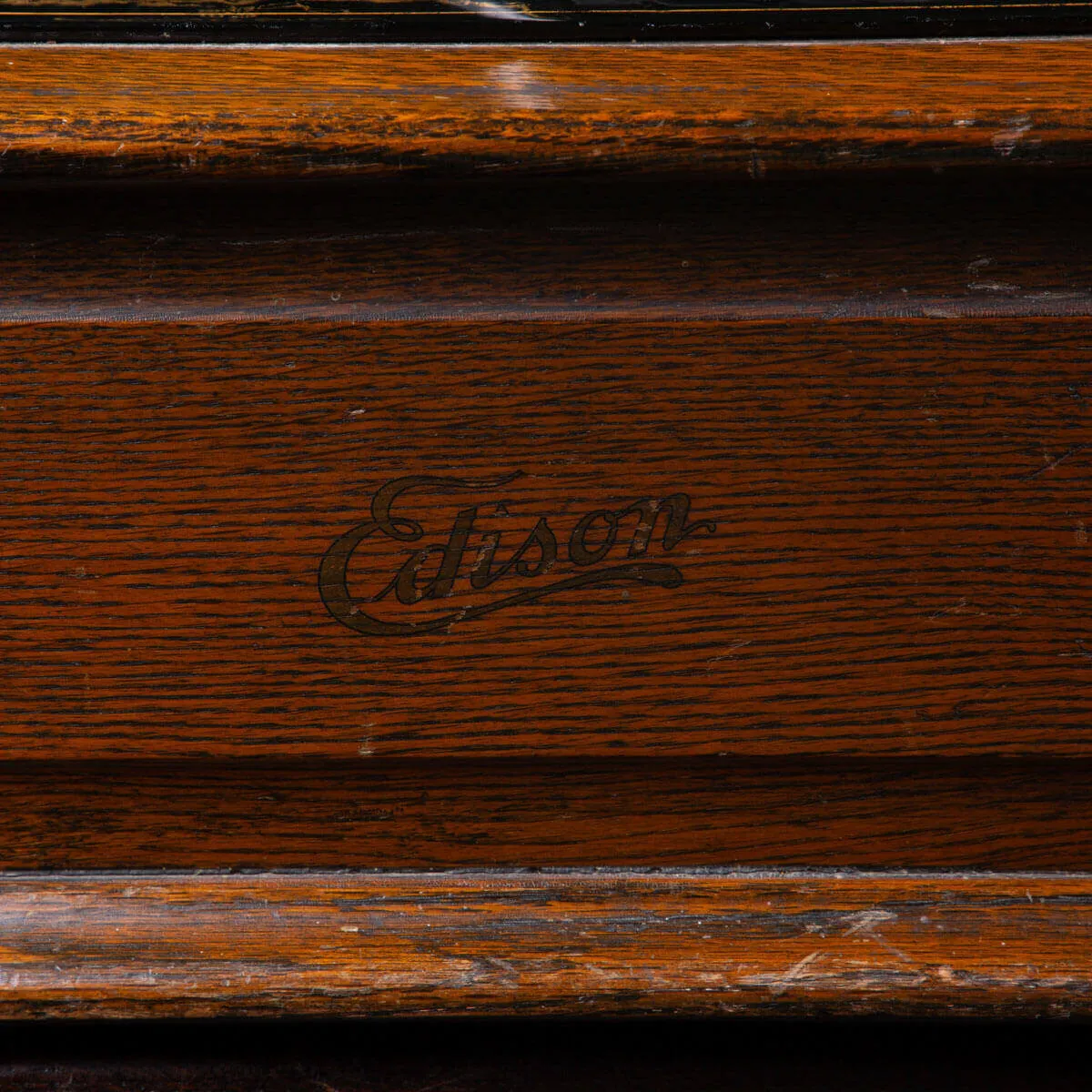 Fonografo Edison con tromba extra large, 1901-1903