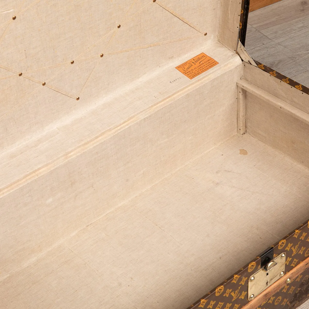 Baule vintage Louis Vuitton