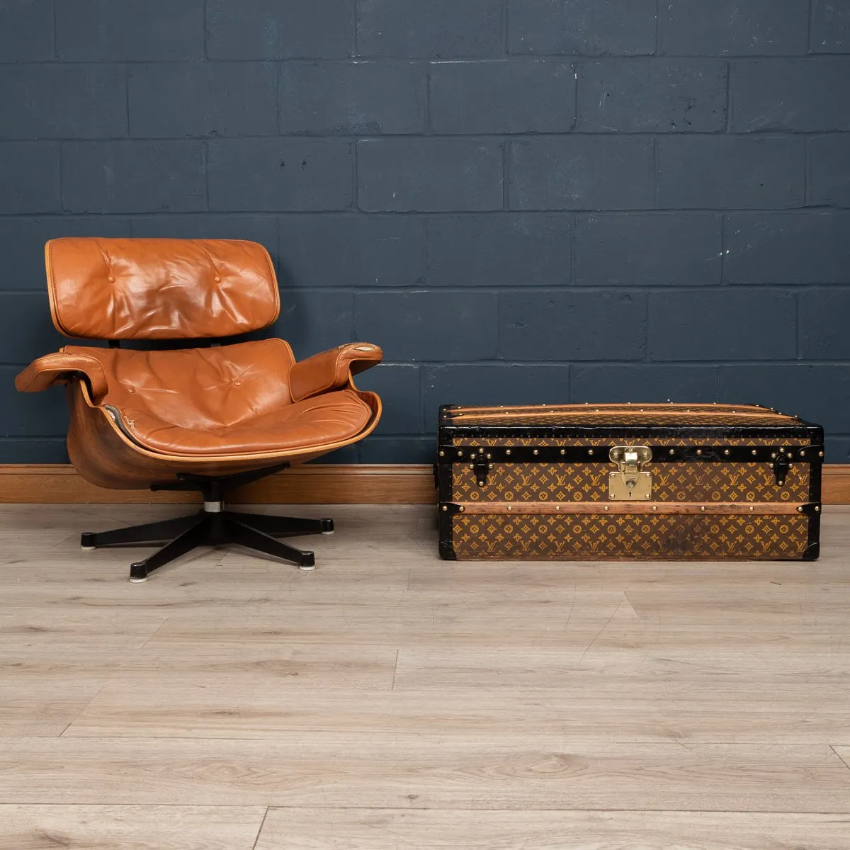 Baule vintage Louis Vuitton