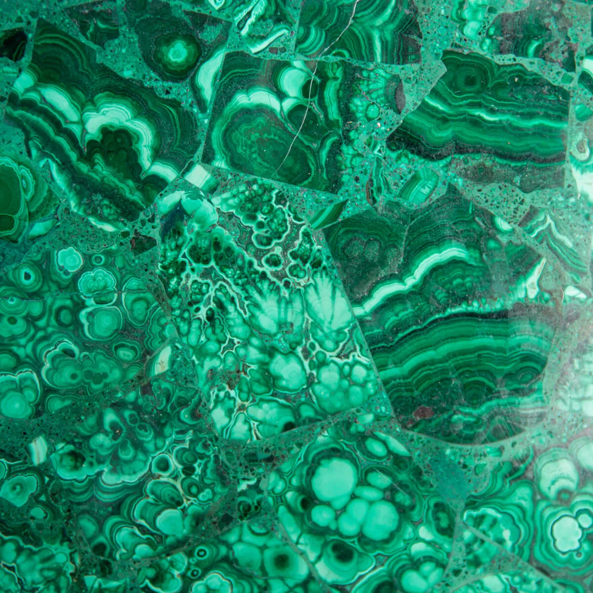 Vaso Antico in Malachite Stile Napoleone III
