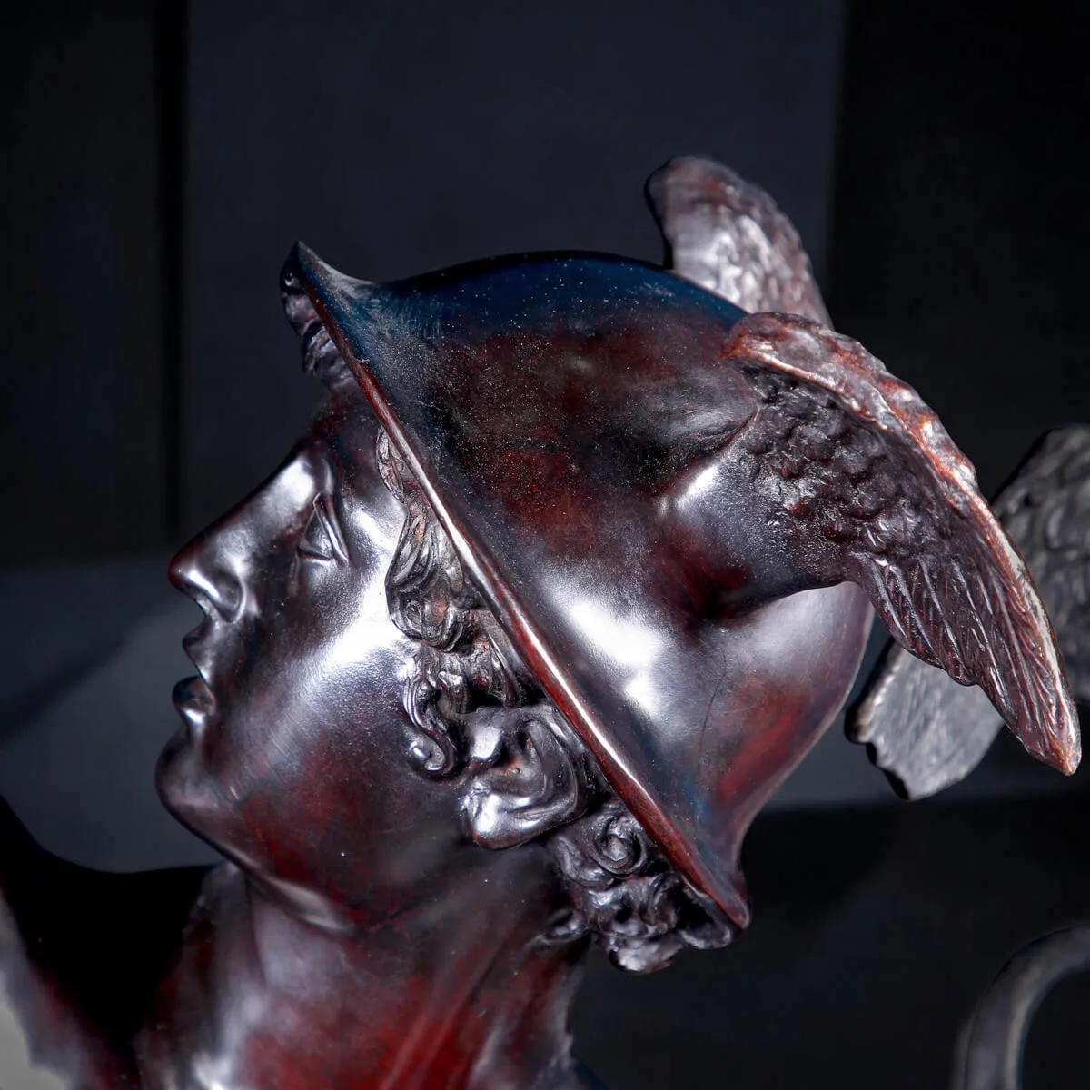 Mercurio – Scultura in Bronzo Statuario.