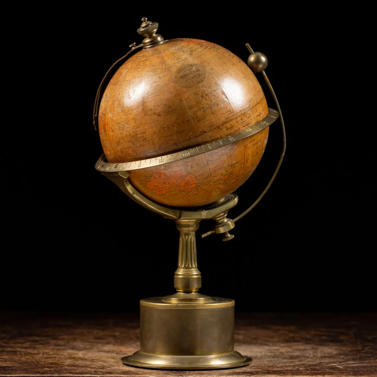 Cronosfera - Globo terrestre ad orologeria - Smith & Son LTD.