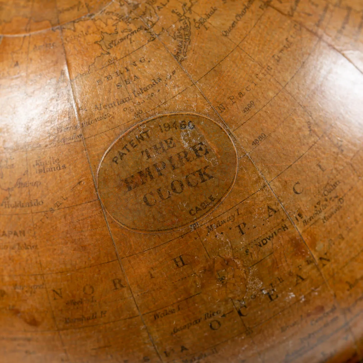 Cronosfera - Globo terrestre ad orologeria - Smith & Son LTD.