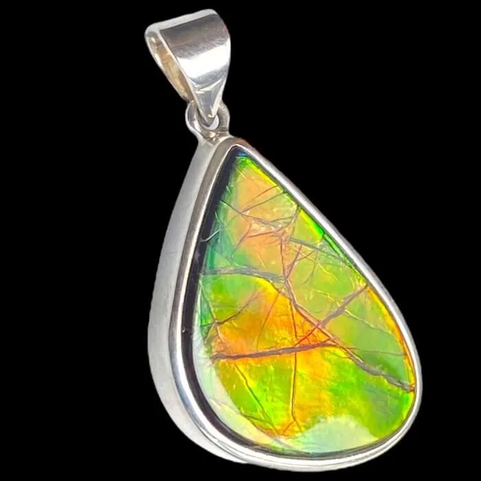 ciondolo con Gemma di Ammolite