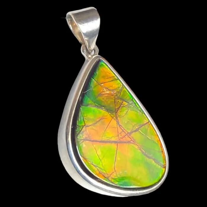 ciondolo con Gemma di Ammolite