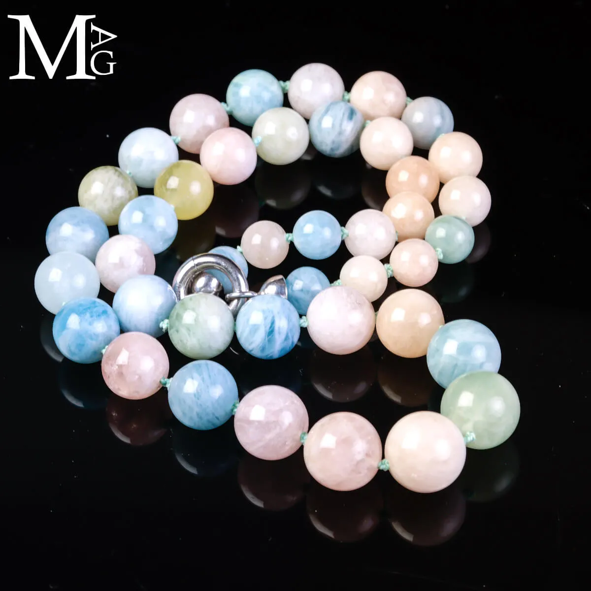 Collier Berilli: Acquamarina e Morganite
