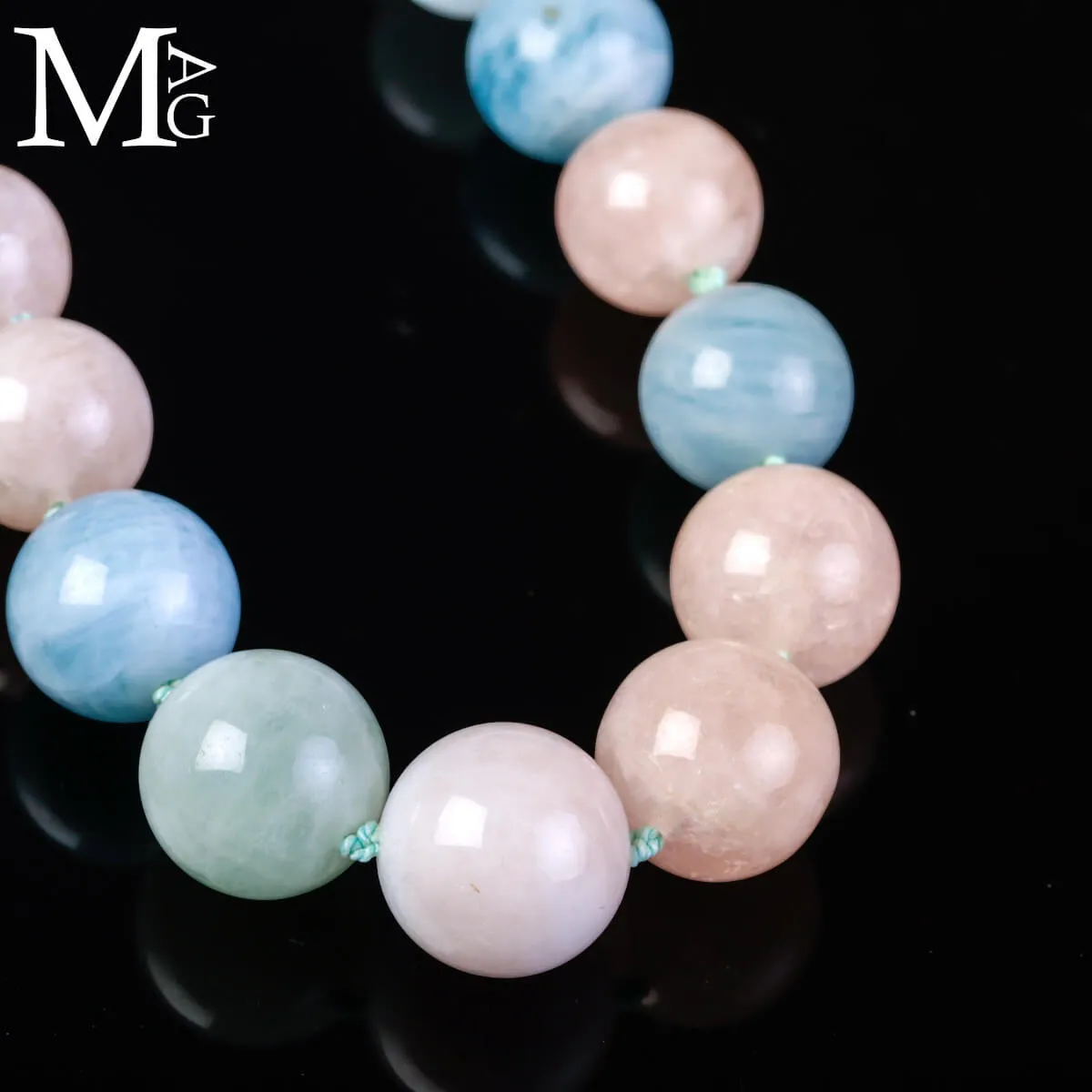 Collier Berilli: Acquamarina e Morganite