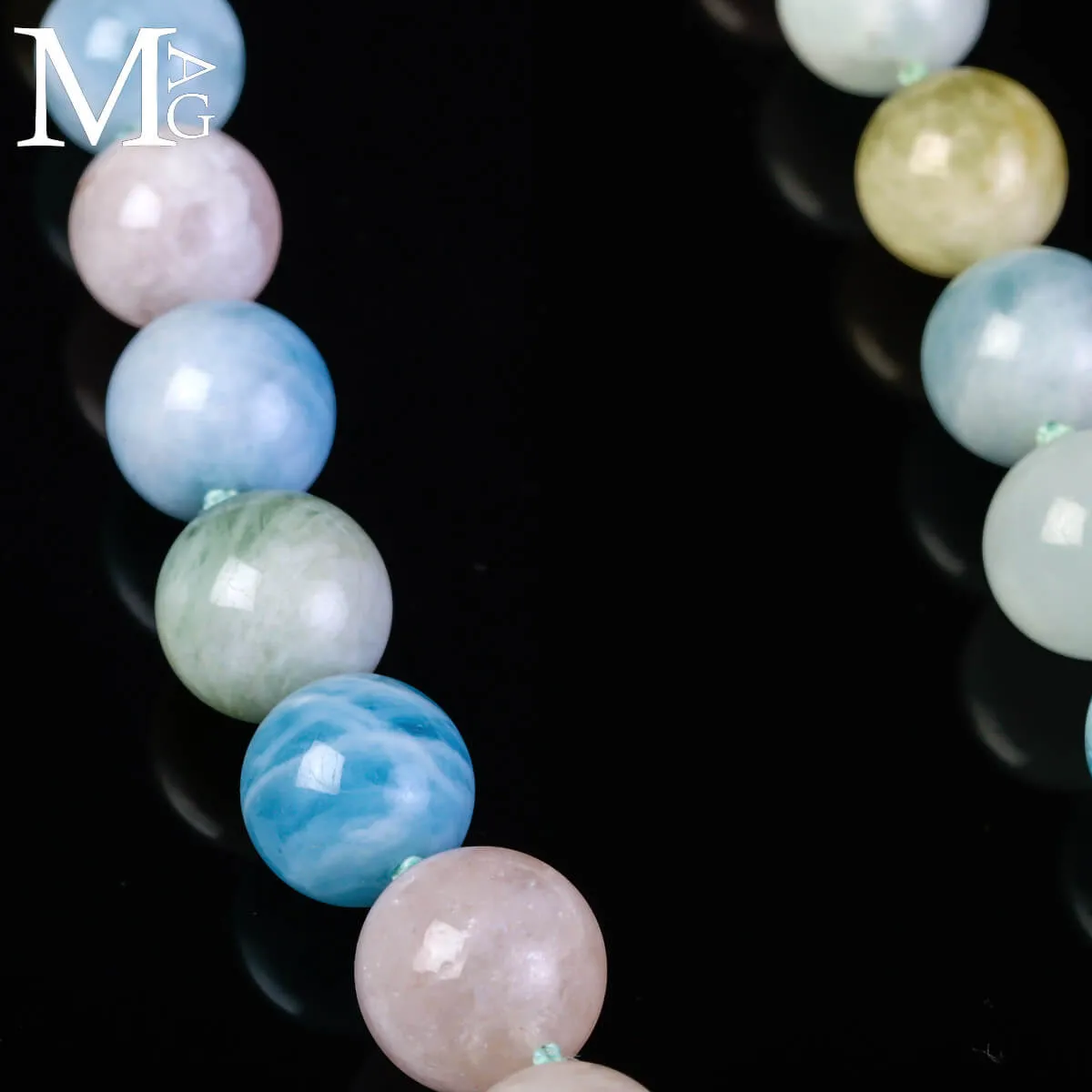Collier Berilli: Acquamarina e Morganite