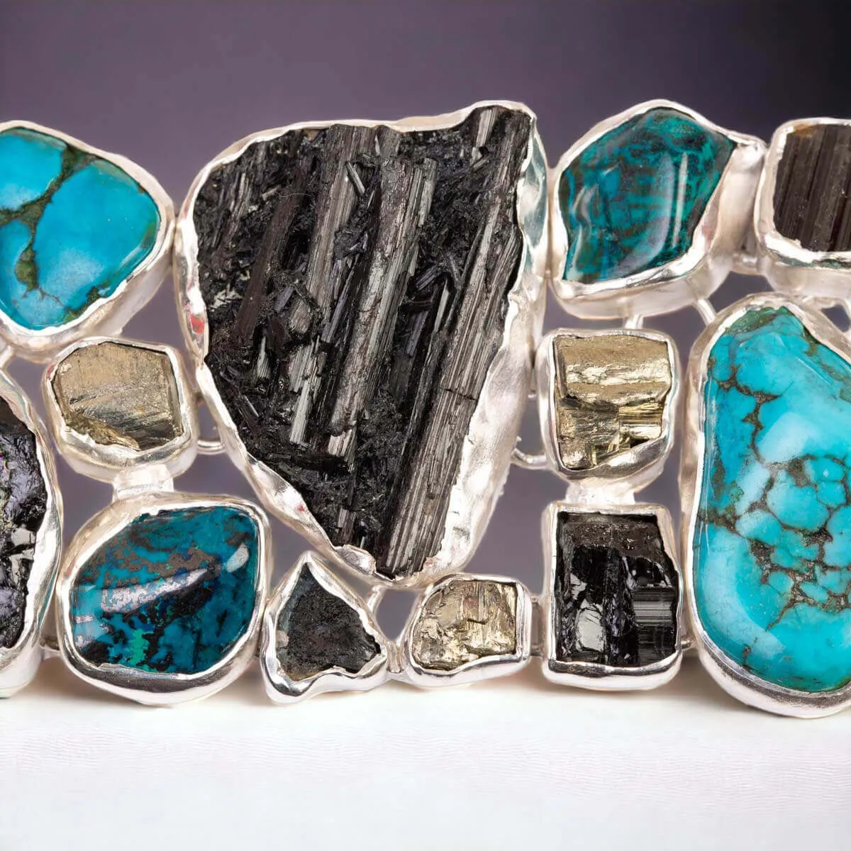 Elegante bracciale con Gemme