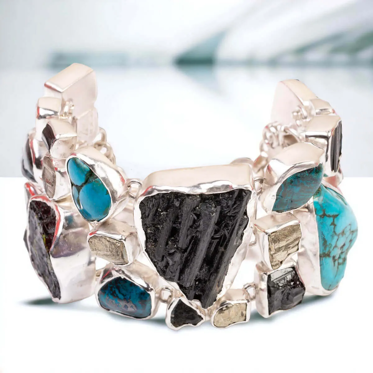 Elegante bracciale con Gemme