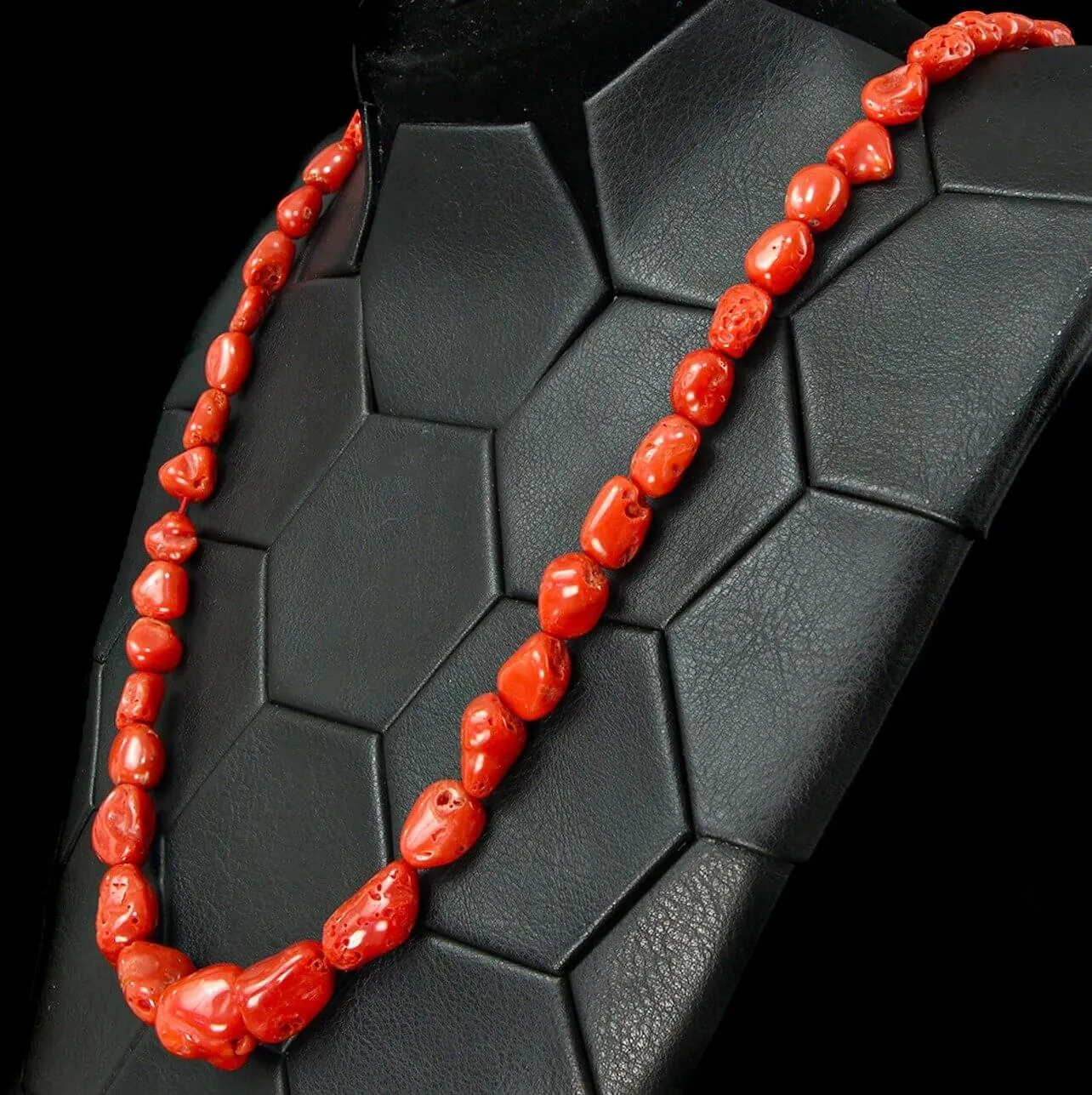 Collana in Corallo Rosso del Mediterraneo – Sardegna.
