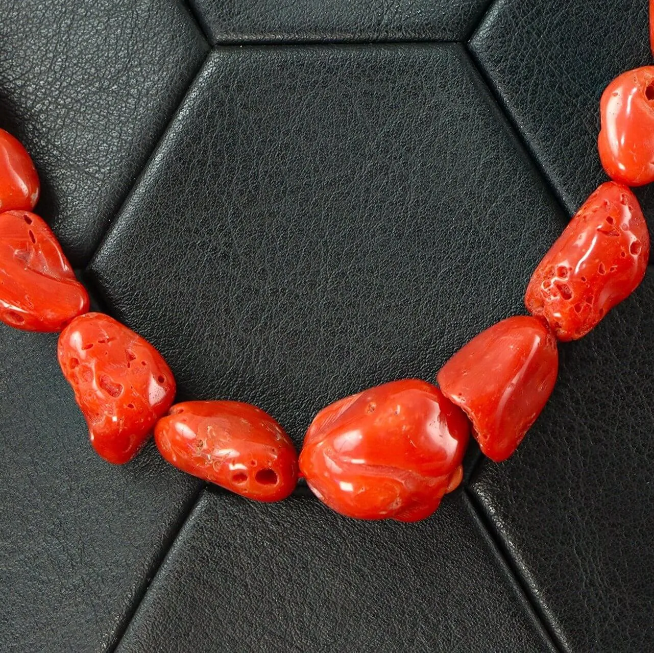Collana in Corallo Rosso del Mediterraneo – Sardegna.
