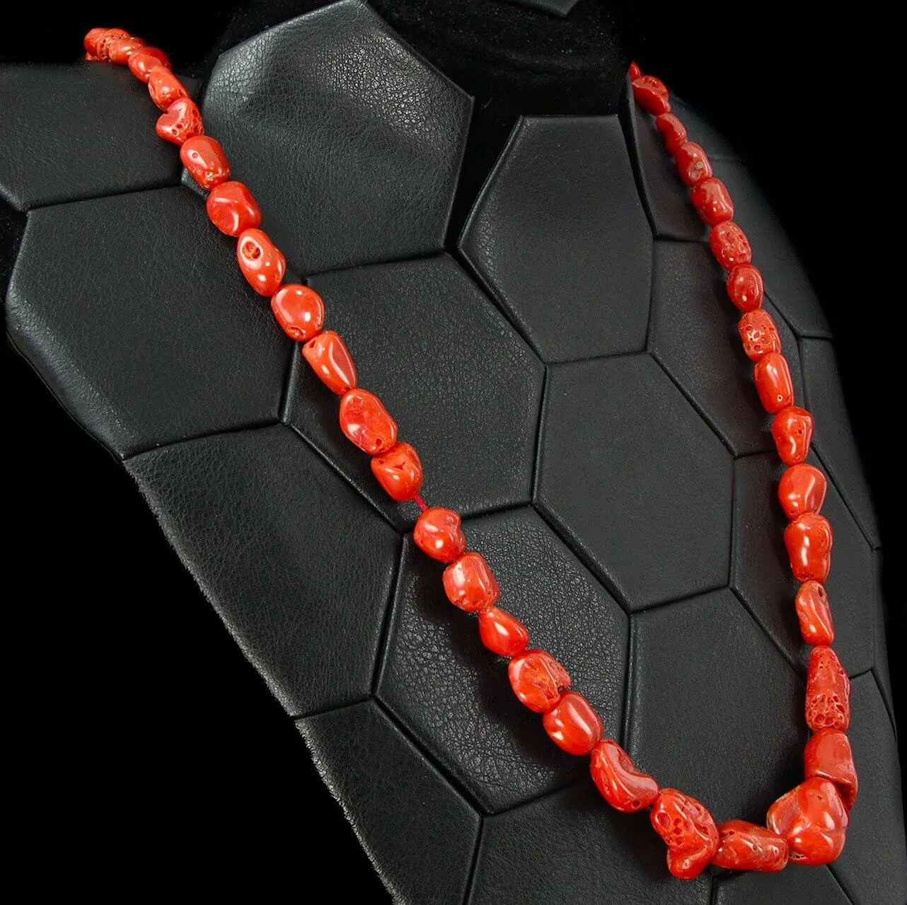 Collana in Corallo Rosso del Mediterraneo – Sardegna.