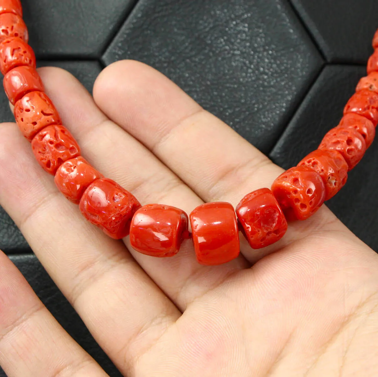 Collana in Corallo Rosso di Sardegna.