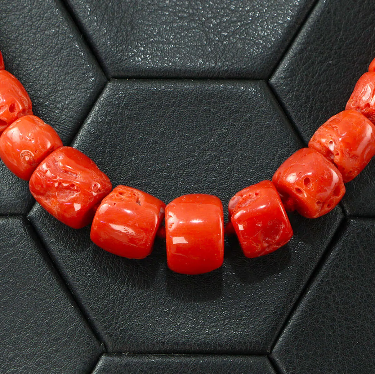 Collana in Corallo Rosso di Sardegna.