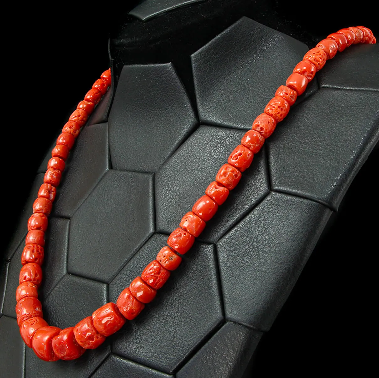 Collana in Corallo Rosso di Sardegna.