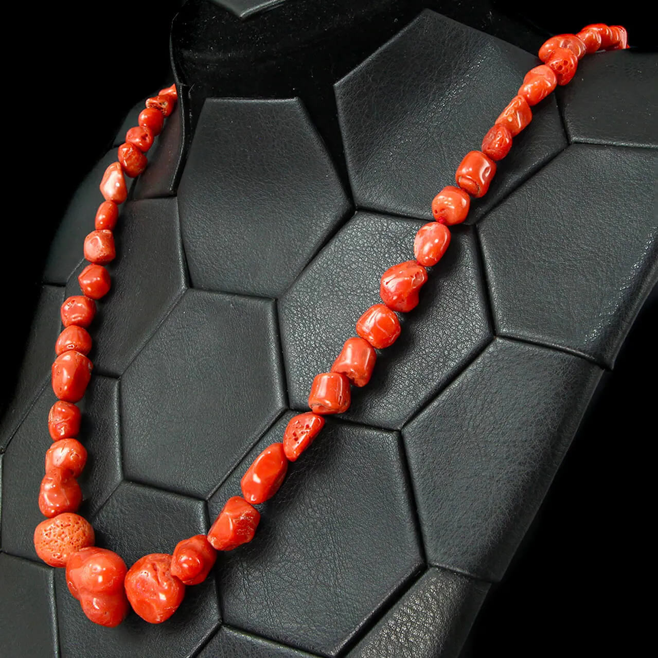 Collana in Corallo Rosso di Sardegna.
