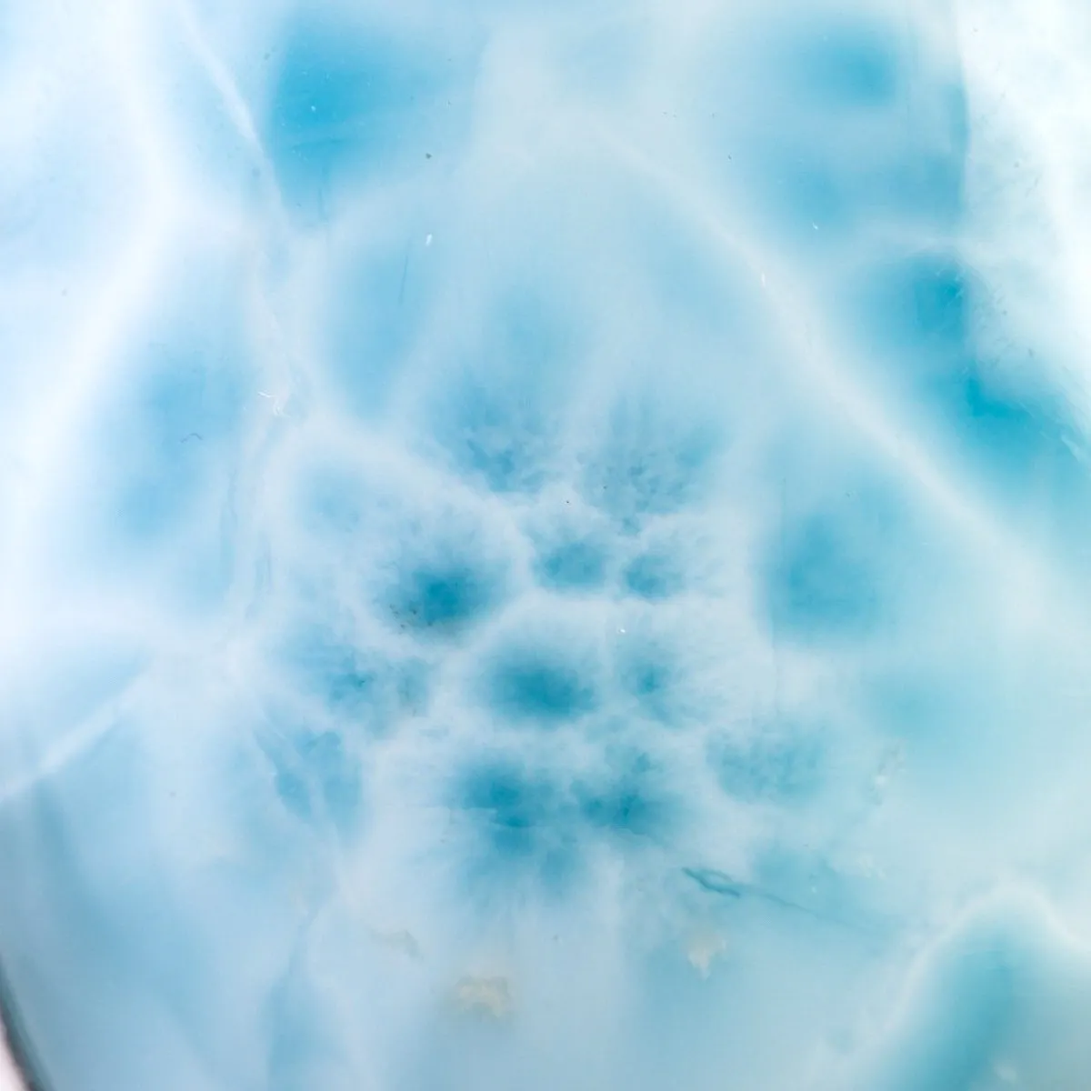 Ciondolo in Argento con Larimar, il Paradiso Terrestre.