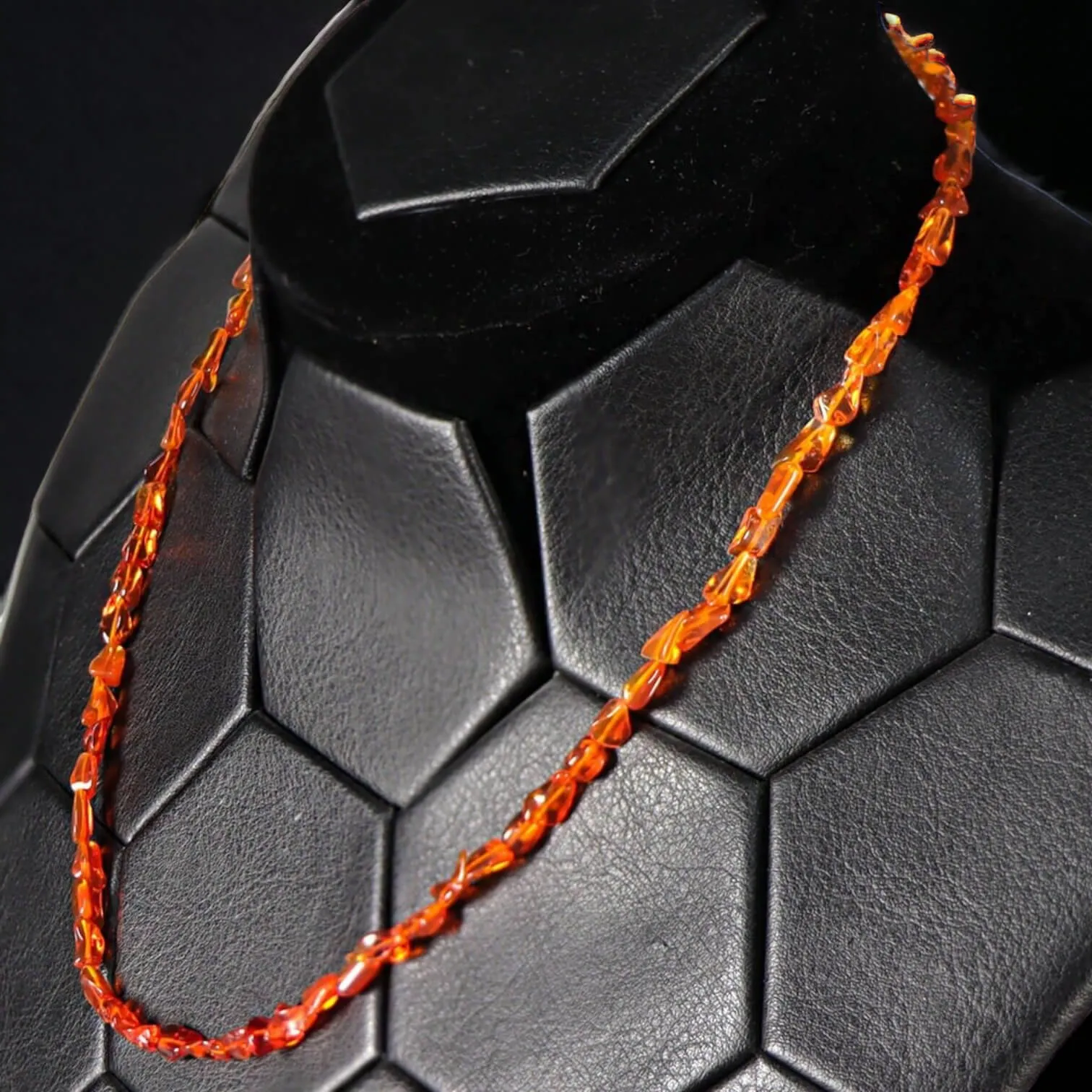 Collana in Opale di fuoco