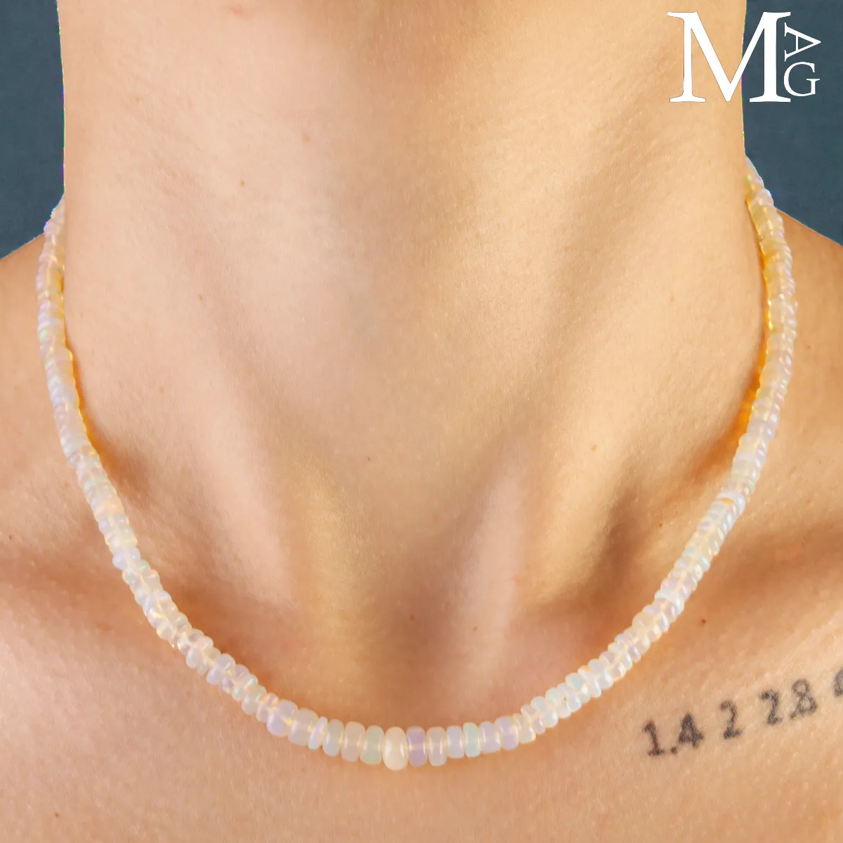 Collier in Opali Etiopi - Welo.