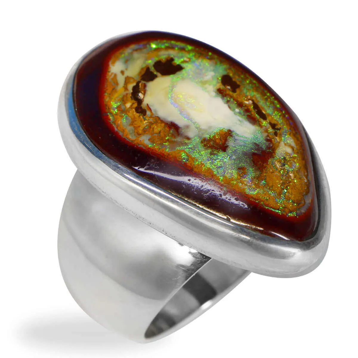 Anello Opale Boulder