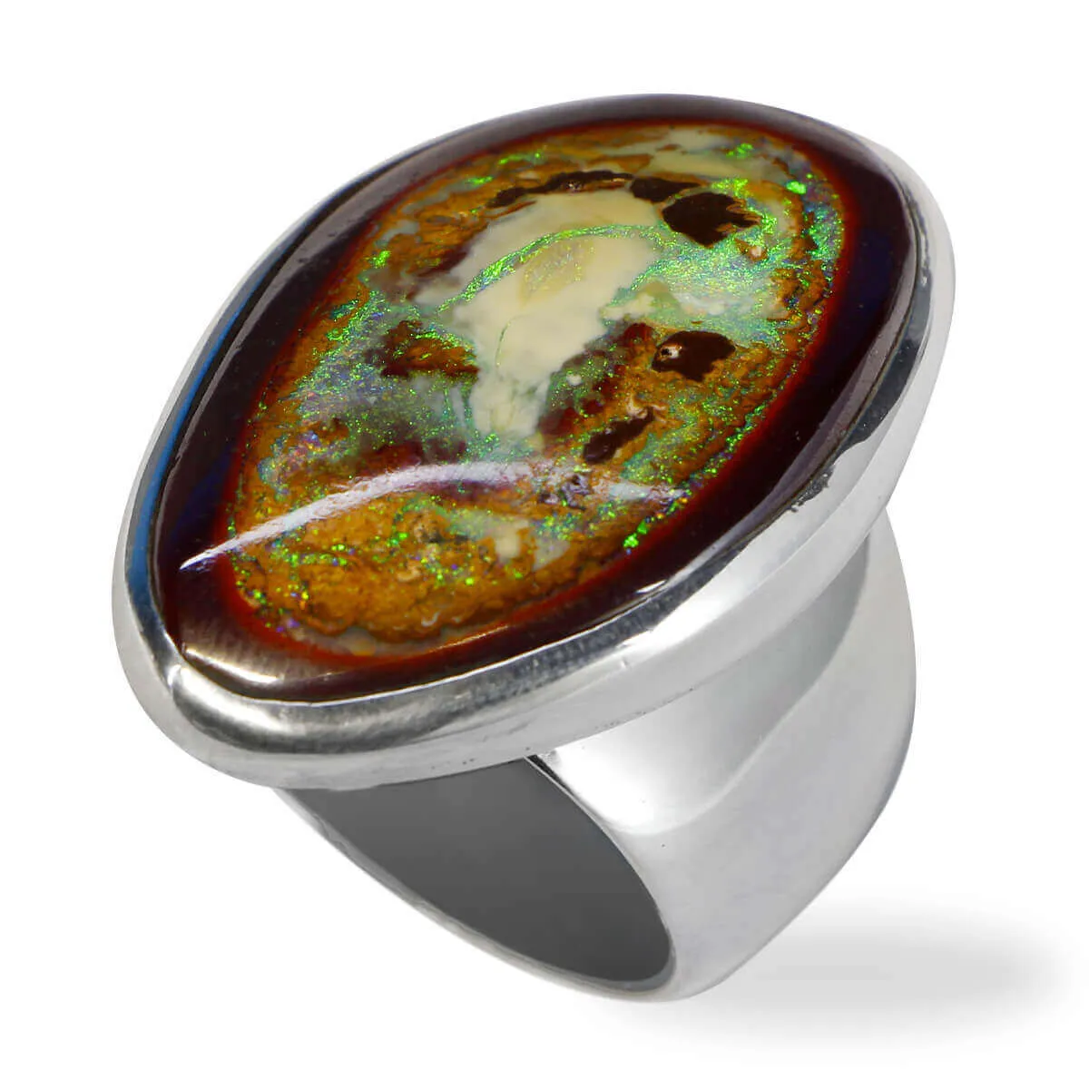 Anello Opale Boulder