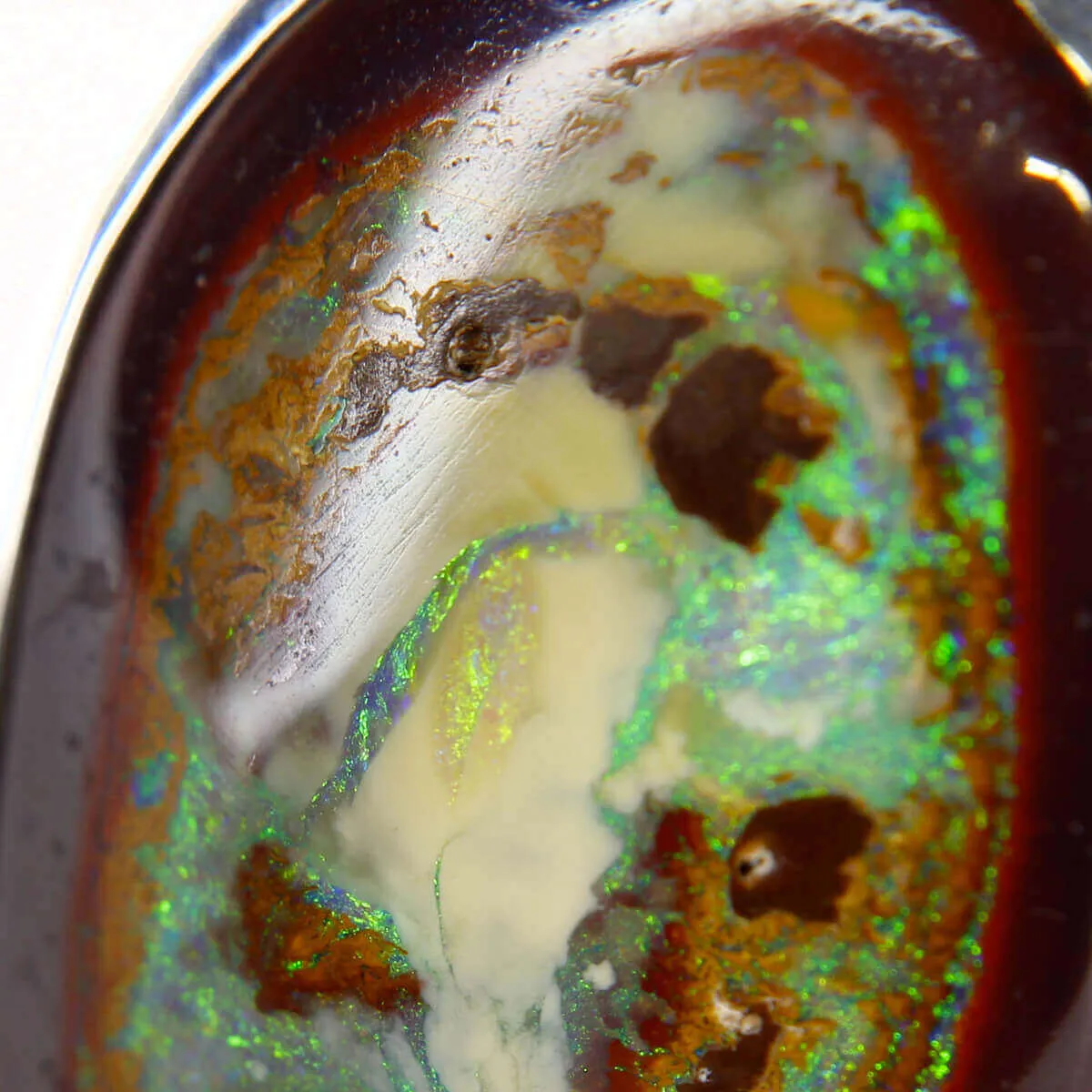 Anello Opale Boulder