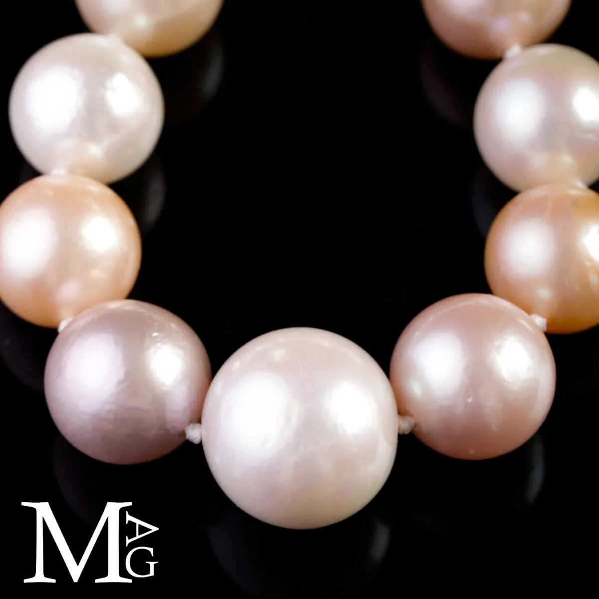 Collana Con Perle D'acqua Dolce multicolore