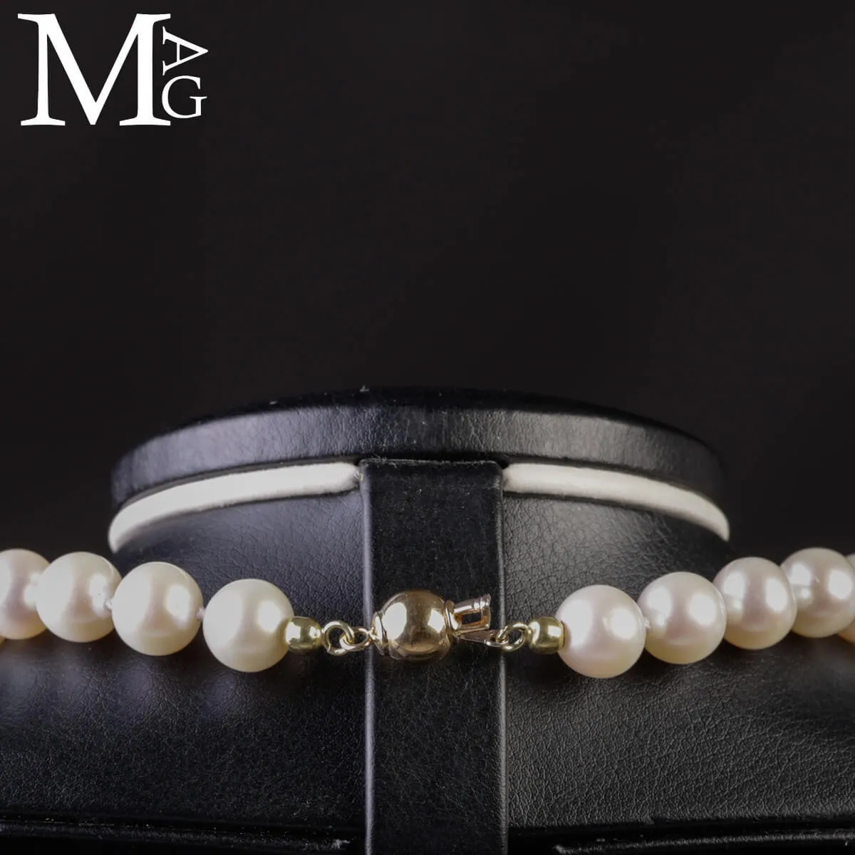 Collana con Perle d’Acqua Dolce – Purezza Classica in Bianco
