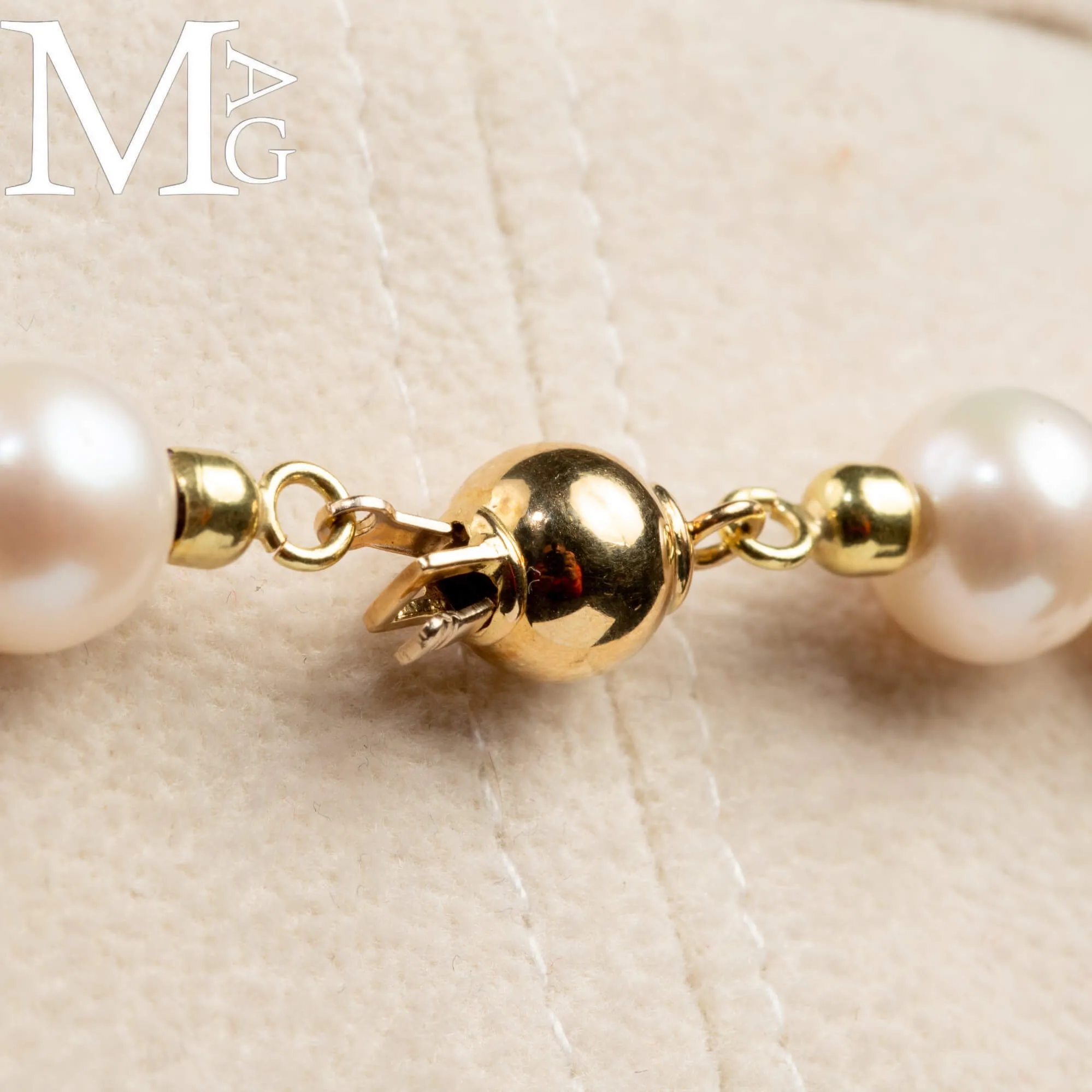 Collana con Perle d’Acqua Dolce – Purezza Classica in Bianco